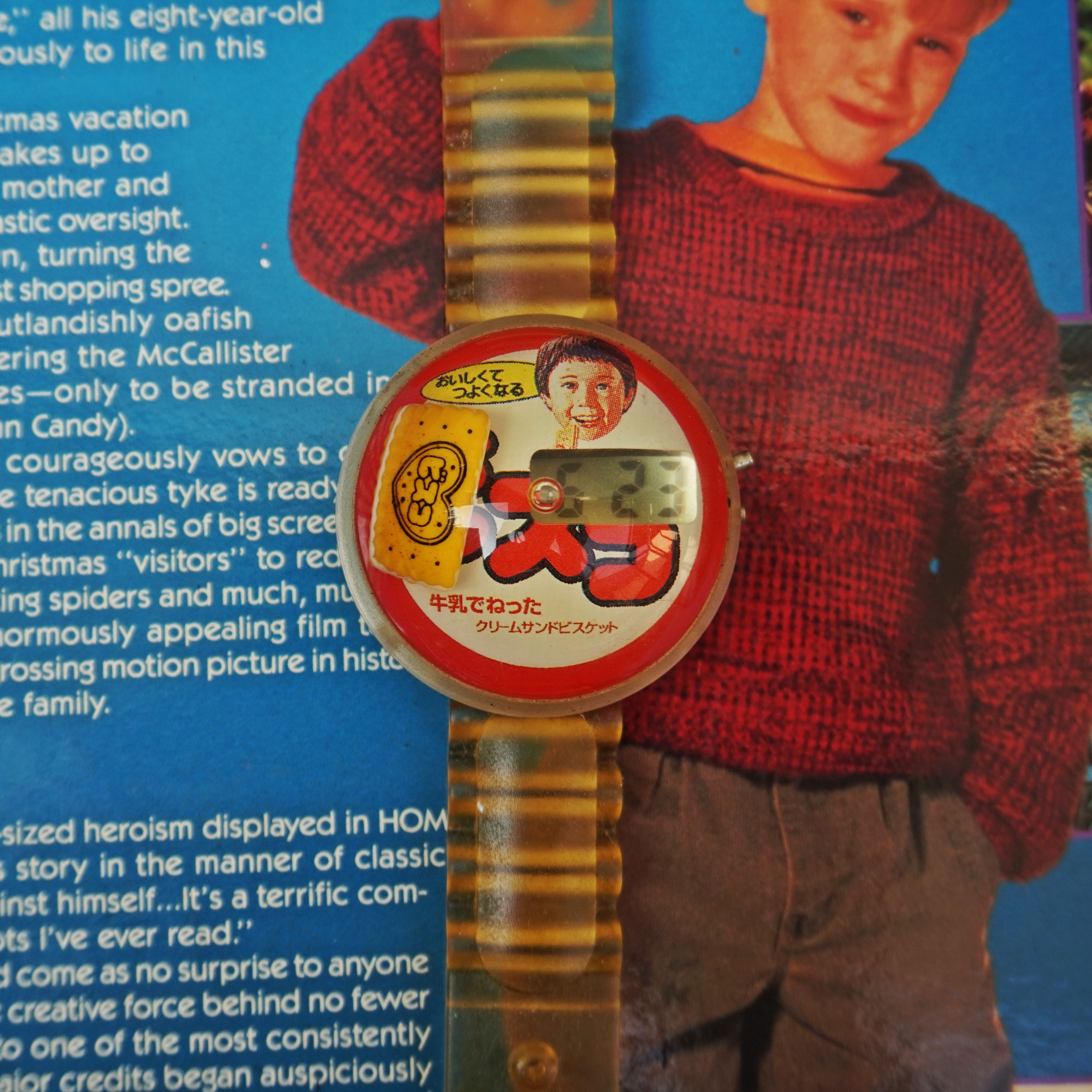 Japanese Brand rare! 80s Watch Merchandise Glico Biscuit Japan Size ONE SIZE - 6 Thumbnail