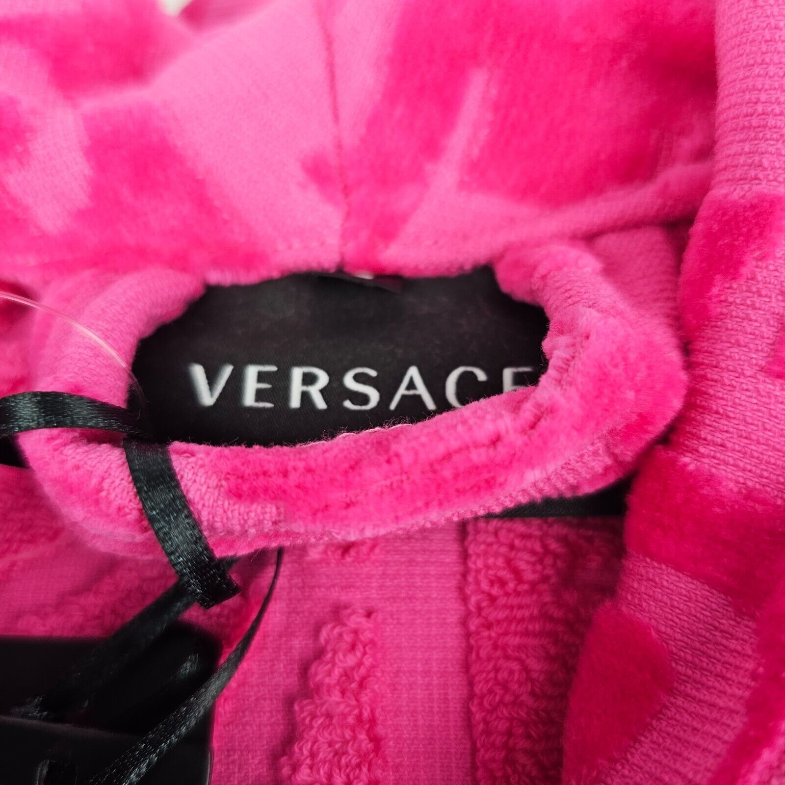 Versace Versace Baroque Print Pink Long Bathrobe New M Size US M / EU 48-50 / 2 - 7 Thumbnail