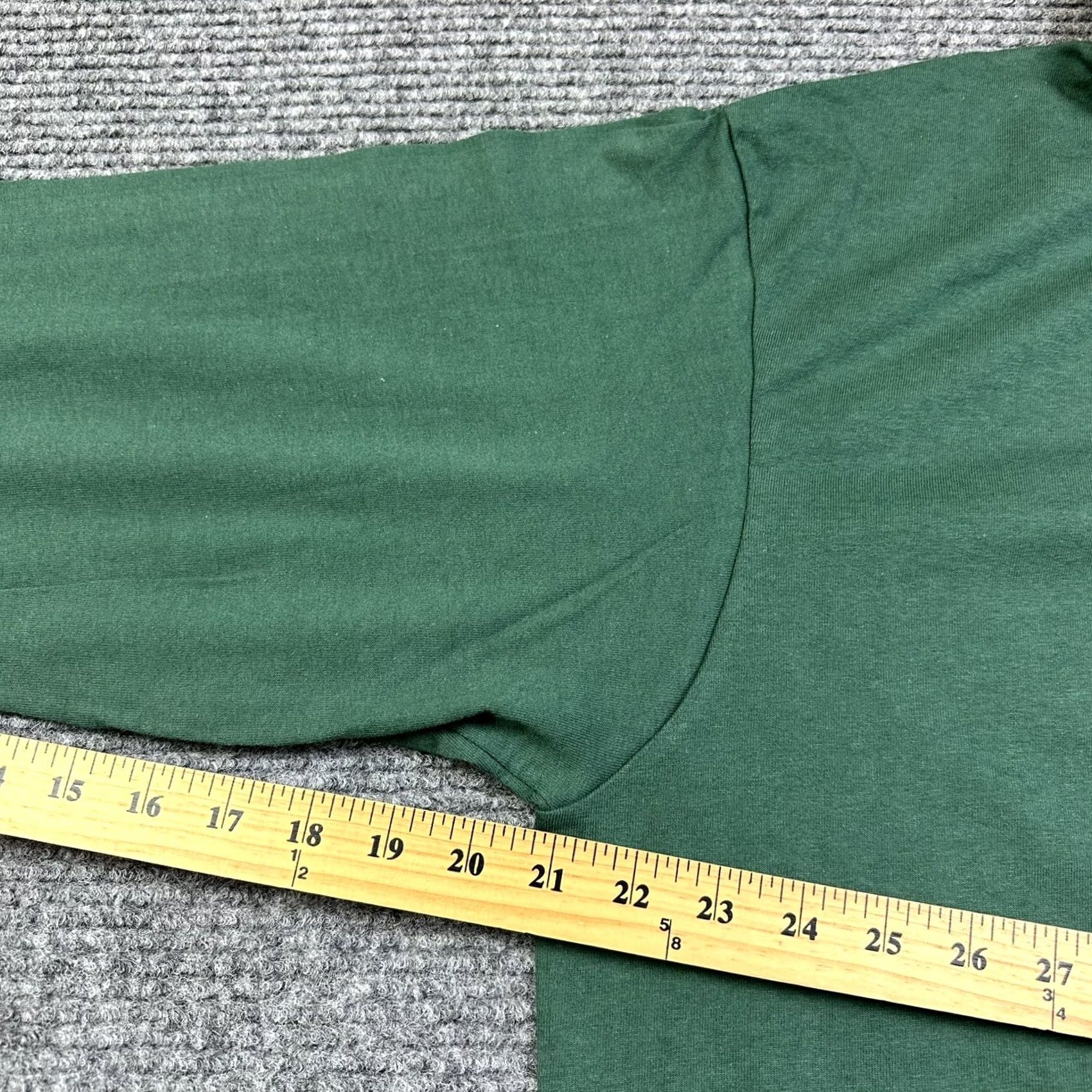 Basic Editions VINTAGE Basic Editions Long Sleeve Turtleneck Shirt Adult L Green 90s USA Vintage Mens Womens Unisex Size US L / EU 52-54 / 3 - 7 Thumbnail