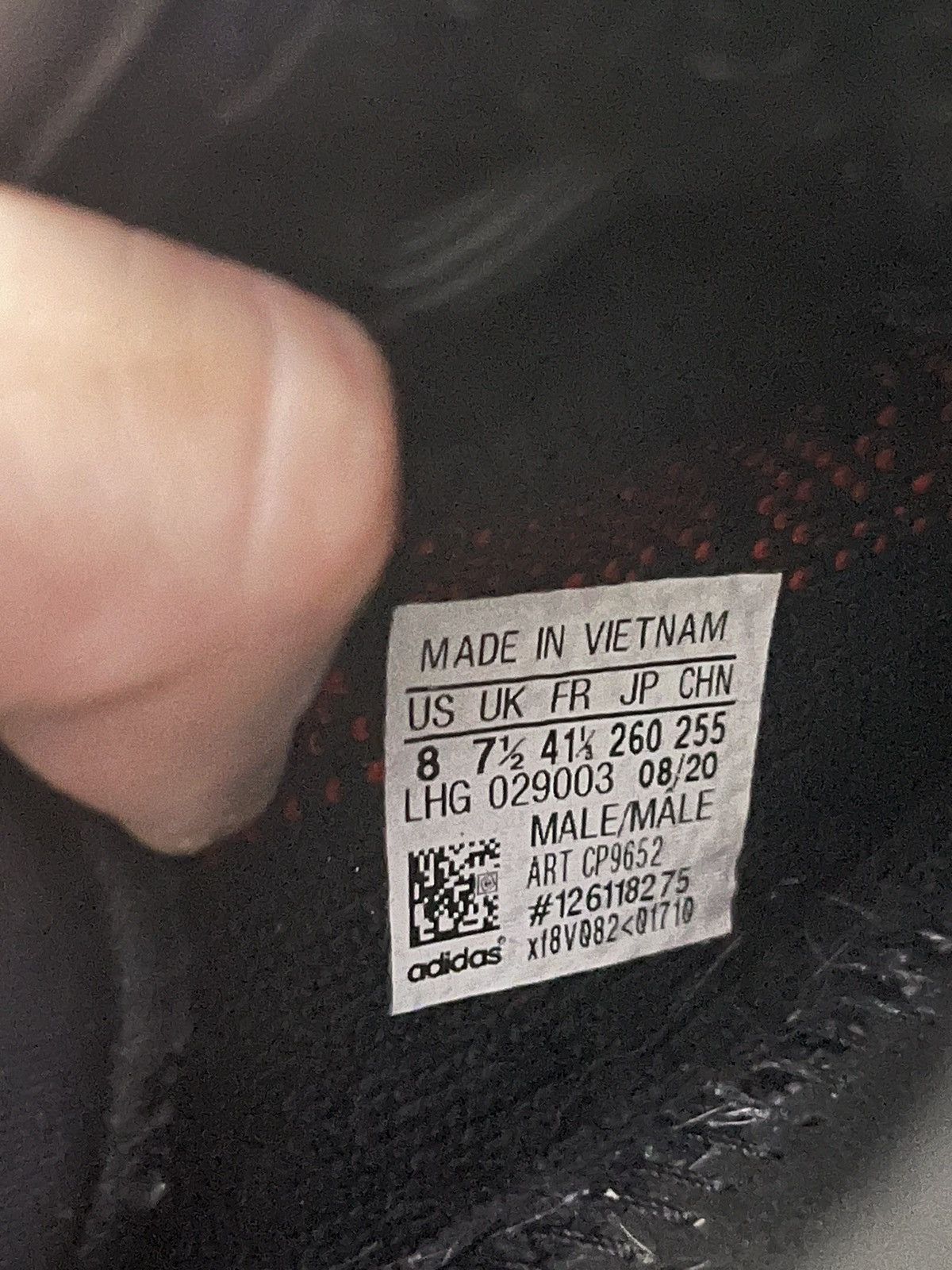 Kanye West × Yeezy Adidas Yeezy Boost V2 Bred Size US 8 / EU 41 - 8 Thumbnail