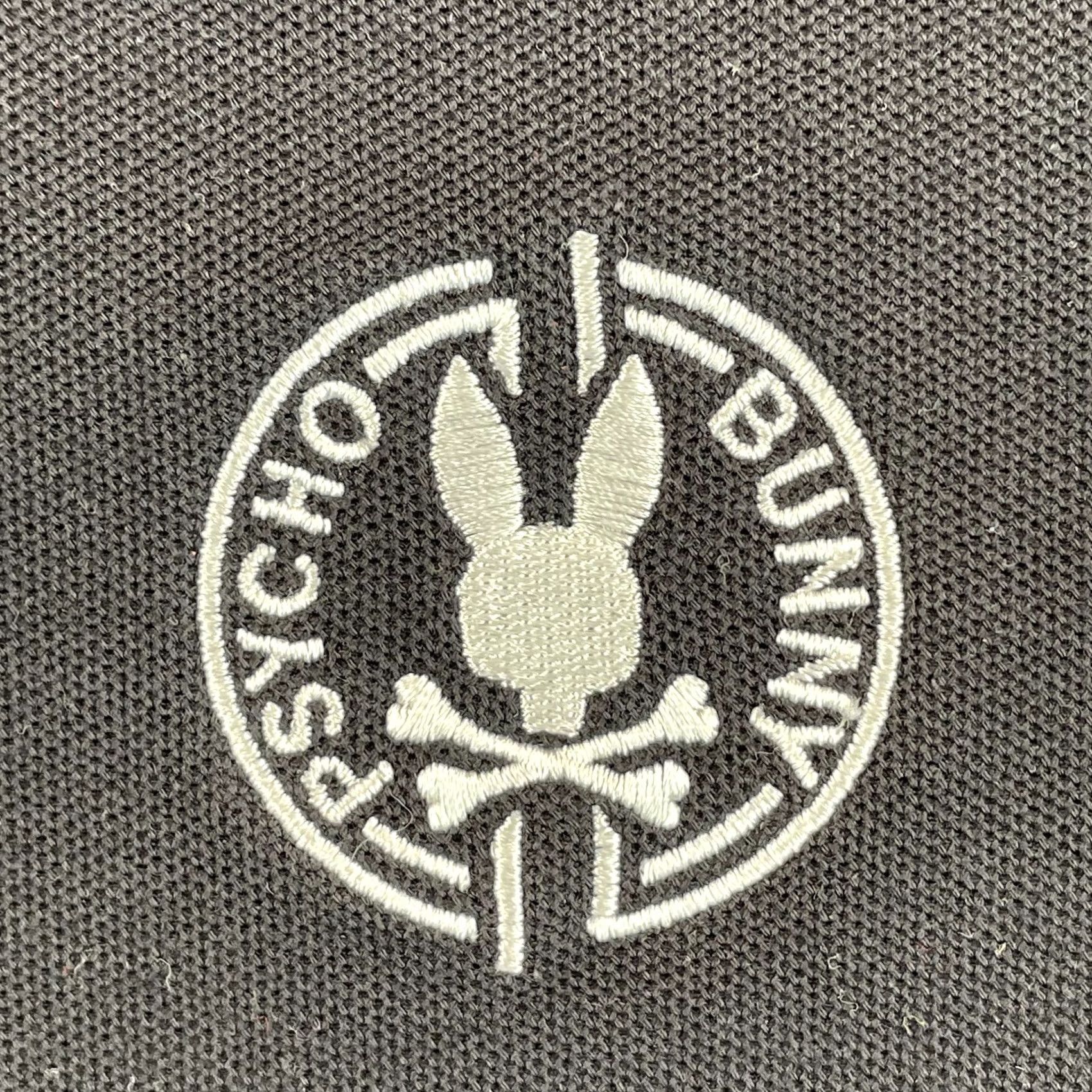 Psycho Bunny Psycho Bunny Polo Shirt Men XL Black Pima Cotton Logo NWOT Santa Fe Pique Polo Shirt Logo NM Size US XL / EU 56 / 4 - 3 Thumbnail