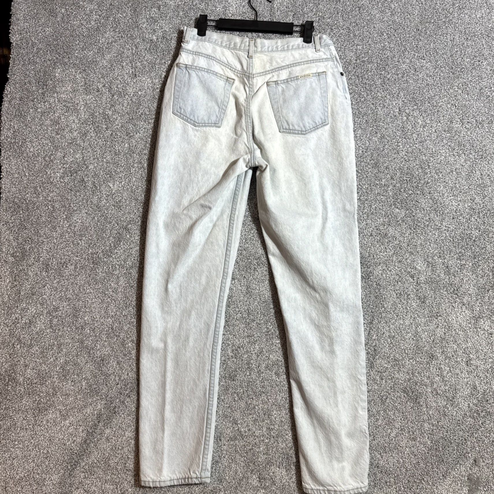 Vintage VINTAGE Arizona Jeans Mom Jeans 13 Long Grunge Streetwear Retro High Rise Women's 30 in Blue 100% Cotton 5-Pocket Denim Size 34" / US 12 / IT 48 - 8 Thumbnail