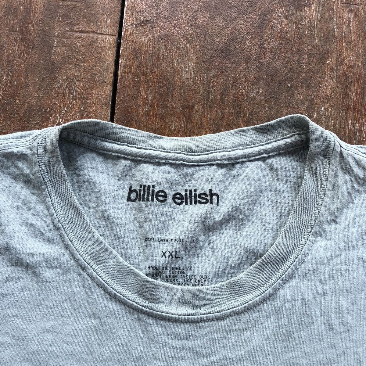 Band Tees Billie Eilish Happier Than Ever Tour T Shirt Size US XXL / EU 58 / 5 - 4 Thumbnail
