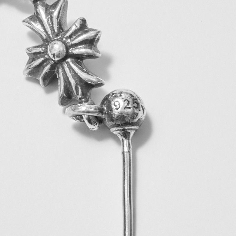 Chrome Hearts CHROME HEARTS Tiny E CH Plus Drop 5 Earring Size ONE SIZE - 5 Thumbnail