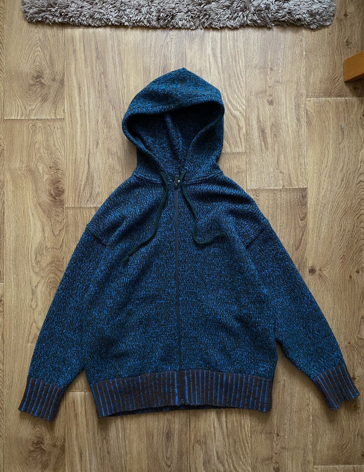 image of Marni x Uniqlo Knit Zip Hoodie, Men's (Size Small)