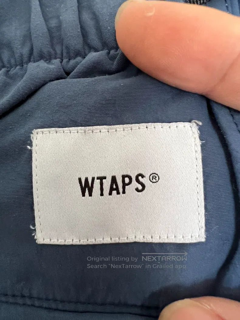 Wtaps Wtaps size 2 Utility Cargo Pants, Blue, Nylon Material Size US 32 / EU 48 - 3 Thumbnail