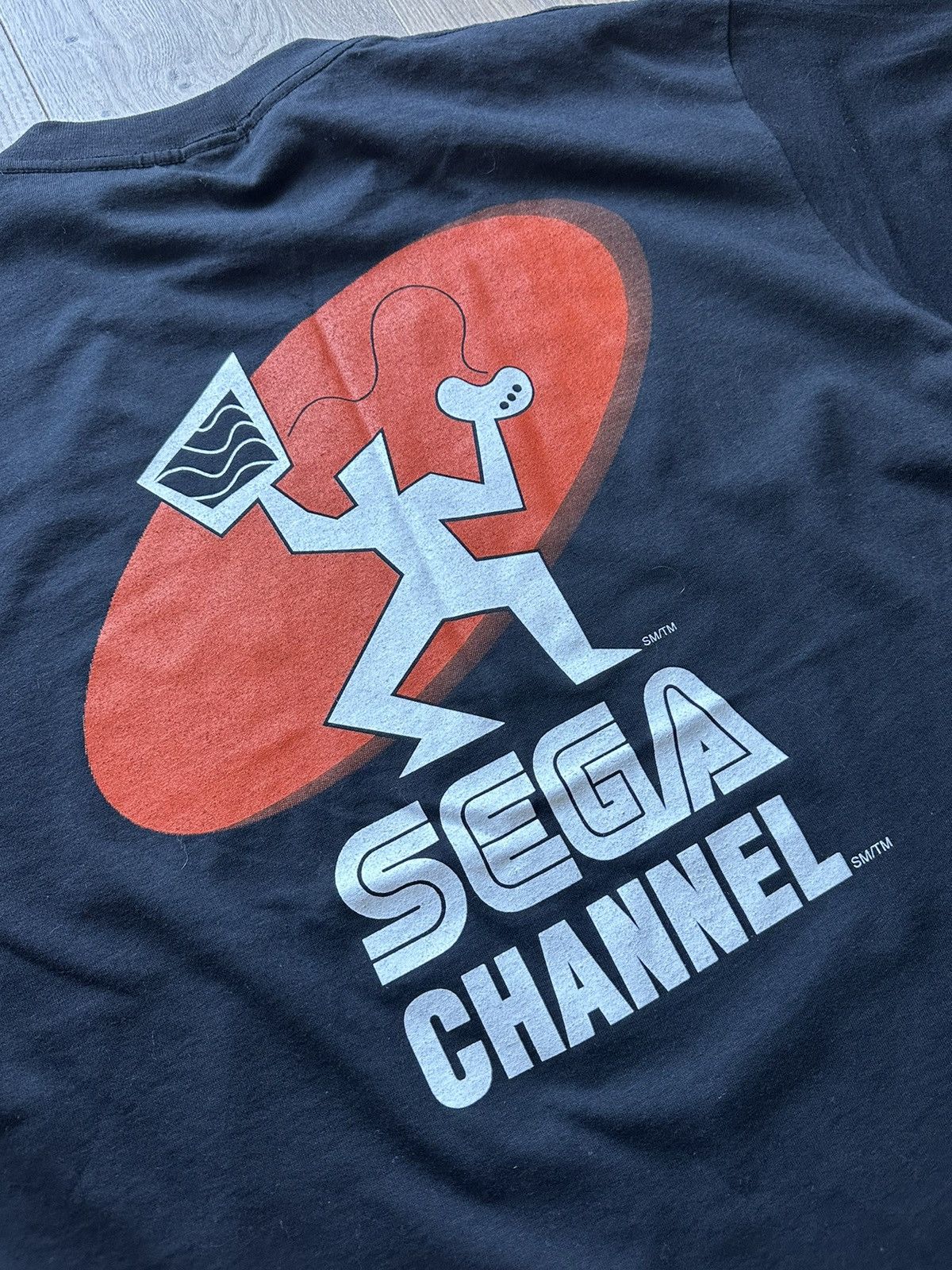 Other Vintage 90's SEGA Channel Stop Watching TV Tee Single Stitch Size US L / EU 52-54 / 3 - 3 Thumbnail