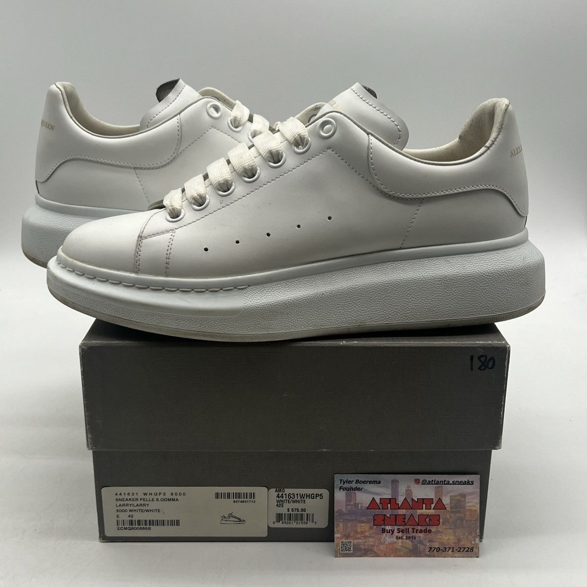 Alexander McQueen Alexander McQueen Wmns white Size US 9 / EU 42 - 1 Thumbnail