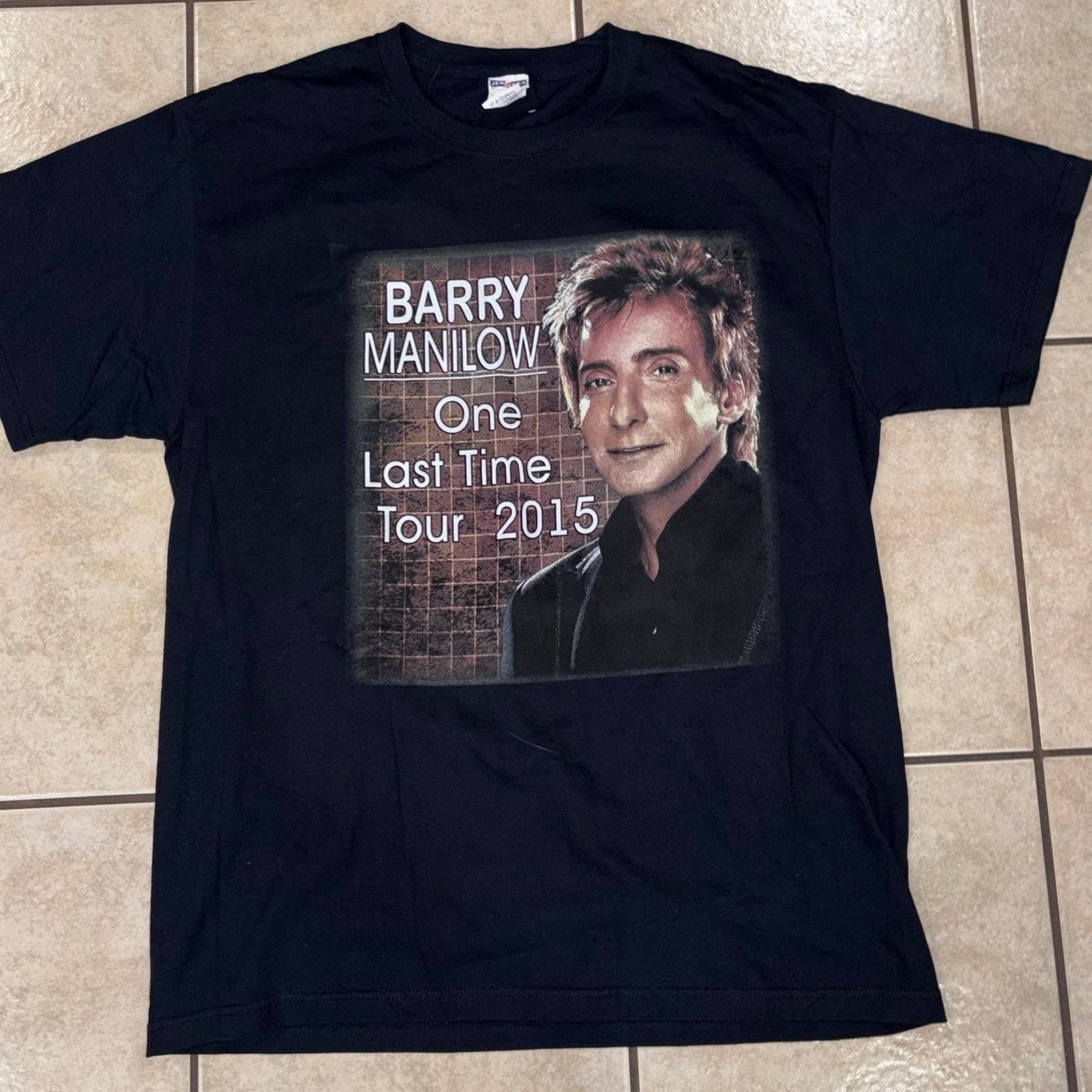 Gildan Barry Manilow one last time tour shirt 2015 size large Size US L / EU 52-54 / 3 - 1 Thumbnail