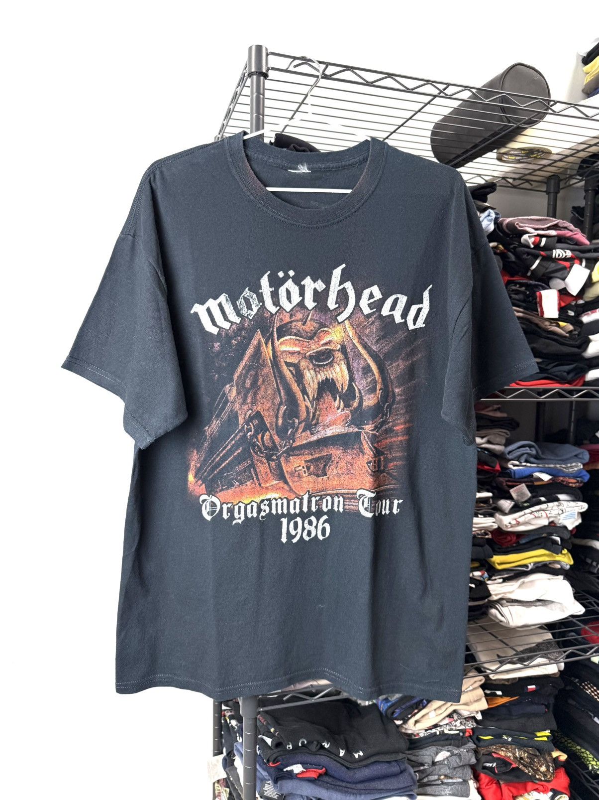 Band Tees Vintage 2000s Motörhead The Ice Of Spades T Shirt Size US L / EU 52-54 / 3 - 1 Thumbnail