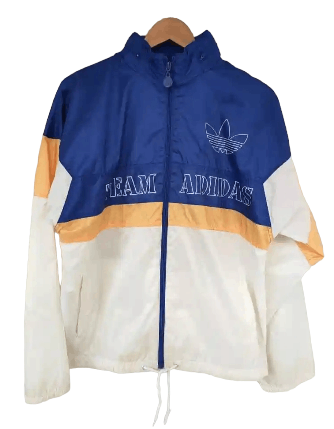 Adidas Vintage Team Adidas Windbreaker Size US M / EU 48-50 / 2 - 2 Thumbnail
