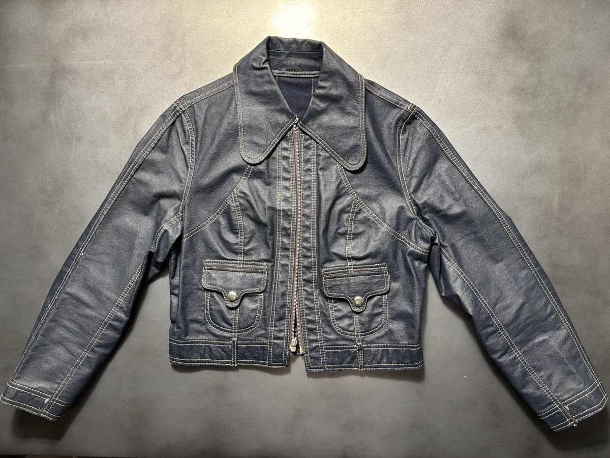 Vintage True Vintage Ricky Jacket Reversible Crop Two Tone Trucker Size US XS / EU 42 / 0 - 25 Thumbnail
