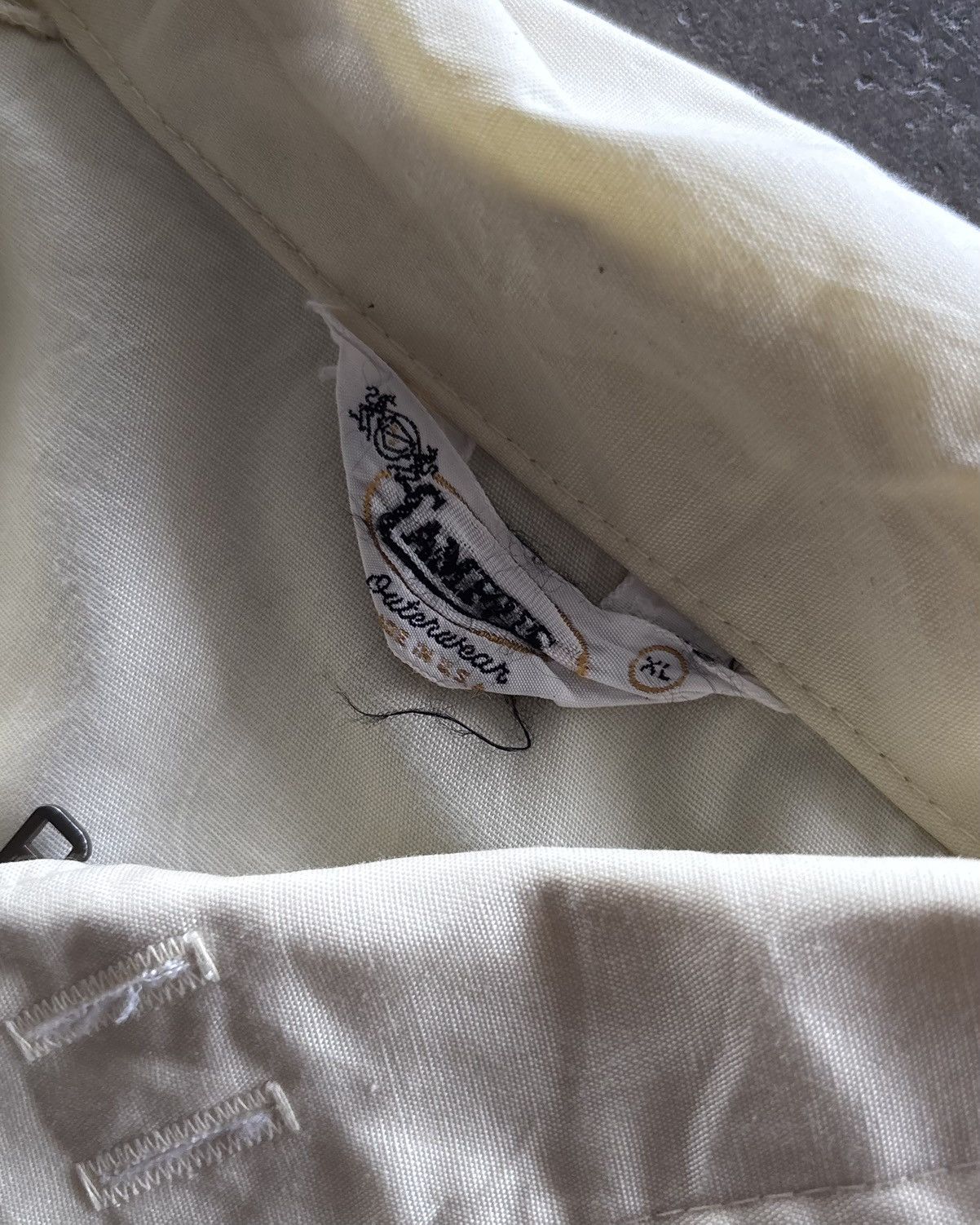 Vintage 50s Campus Made In Usa Work Jacket Size US L / EU 52-54 / 3 - 3 Thumbnail