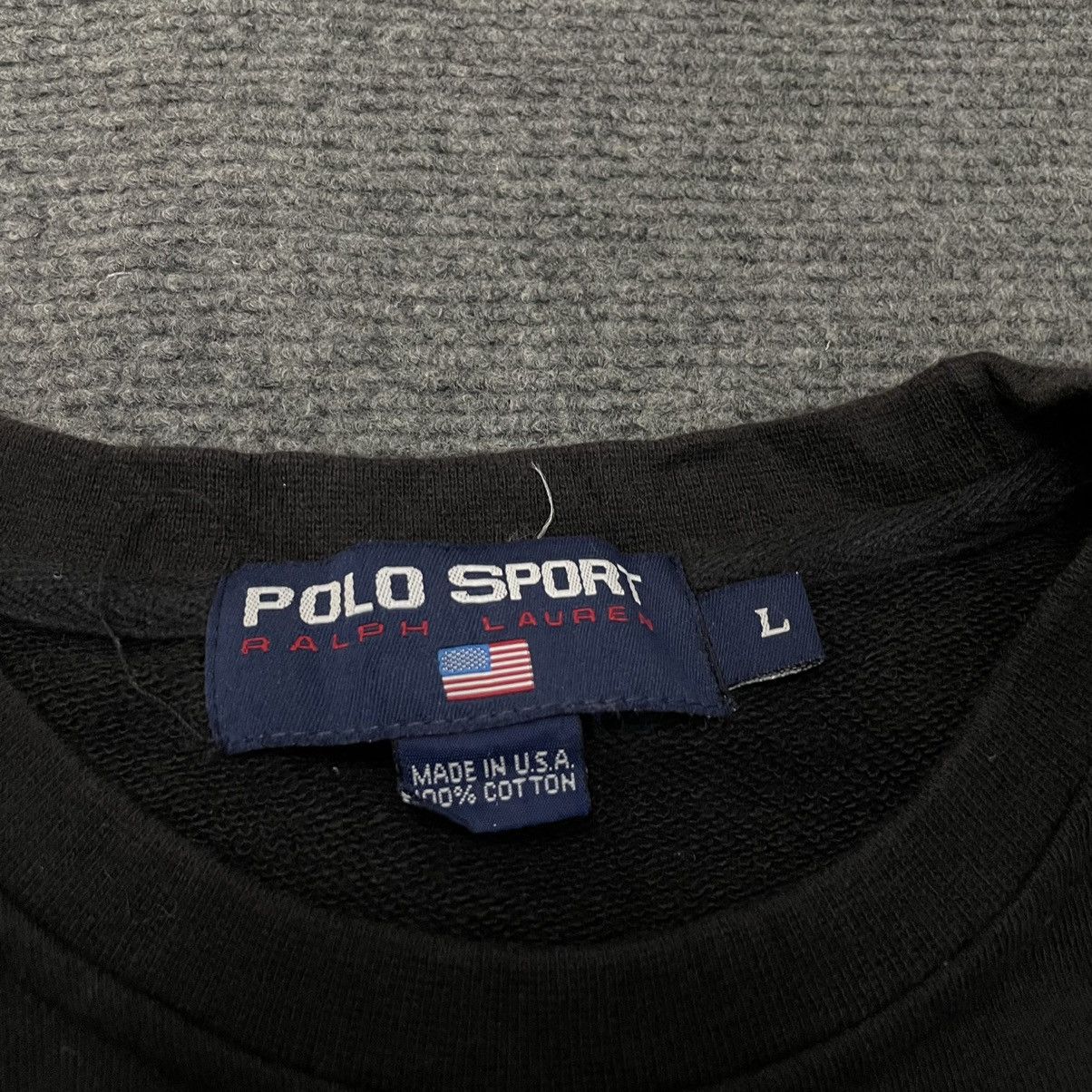 Polo Ralph Lauren × Ralph Lauren × Vintage Vintage Polo RL Sport 12 M Yacht Challenge Sweatshirt Size US L / EU 52-54 / 3 - 6 Thumbnail