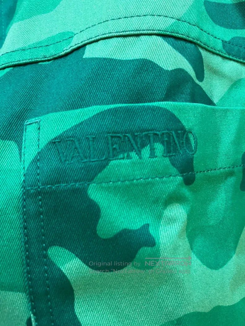 Valentino Valentino Camouflage shirt jacket Size US S / EU 44-46 / 1 - 7 Thumbnail