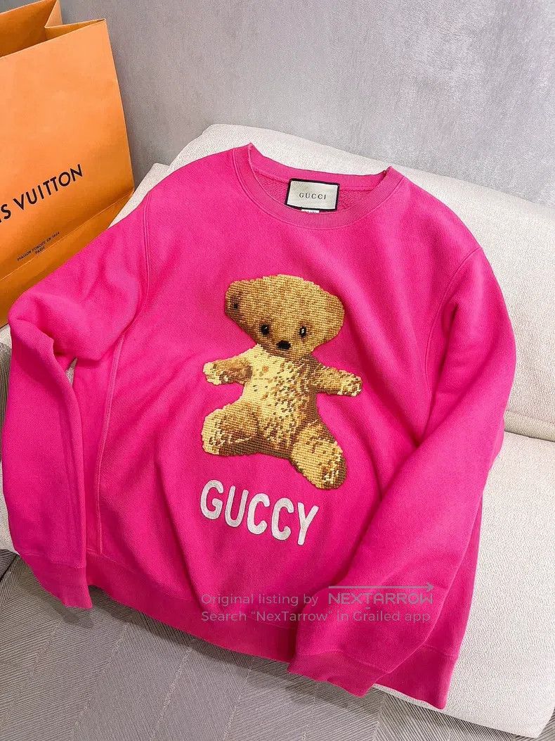 Gucci Gucci Teddy bear sweatshirt Size M / US 6-8 / IT 42-44 - 1 Thumbnail
