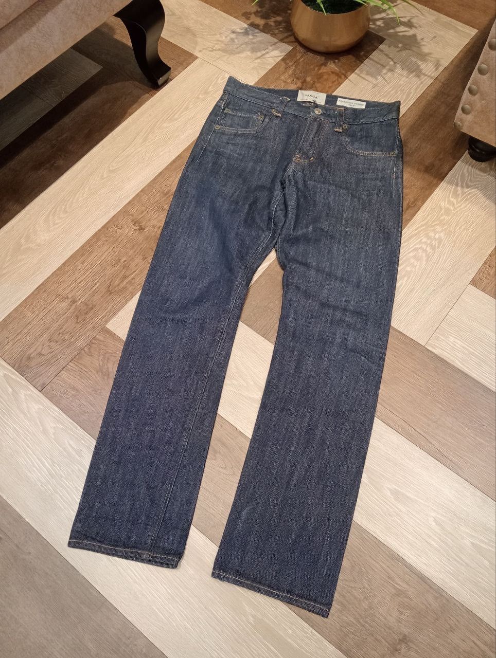 YAECA YAECA JAPAN 7-13W EXCLUSIVE FABRIC INDIGO DENIM PANTS Size US 29 - 2 Thumbnail