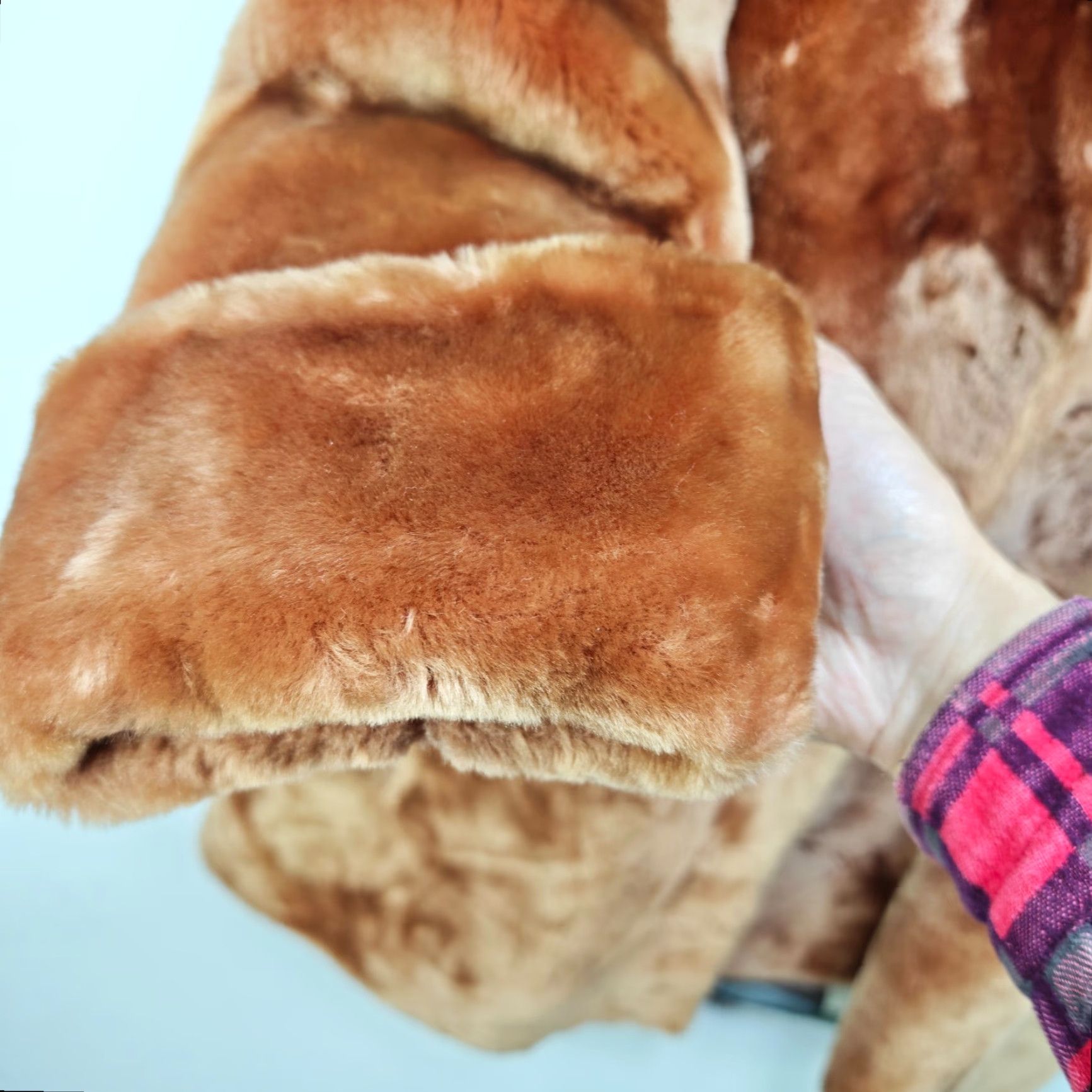 Vintage VINTAGE Beau Mouton by Jacques Heim Sheared Lamb Fur Coat Size L / US 10 / IT 46 - 3 Thumbnail