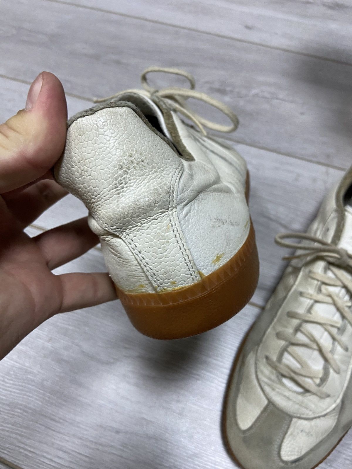 Vintage GAT Bw-sport 285 Margiela style vintage leather trainers Size US 11.5 / EU 44-45 - 12 Thumbnail