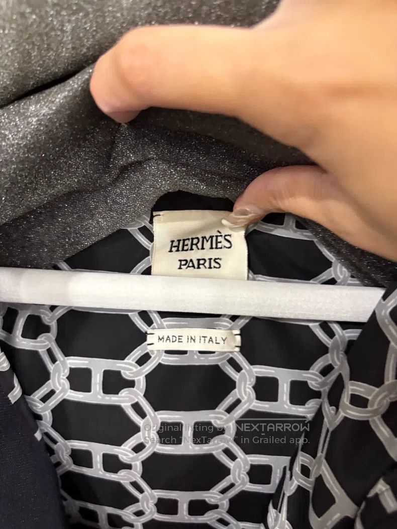 Hermes Hermes Short Puffer Jacket with Pig Nose Lining Size XS / US 0-2 / IT 36-38 - 8 Thumbnail