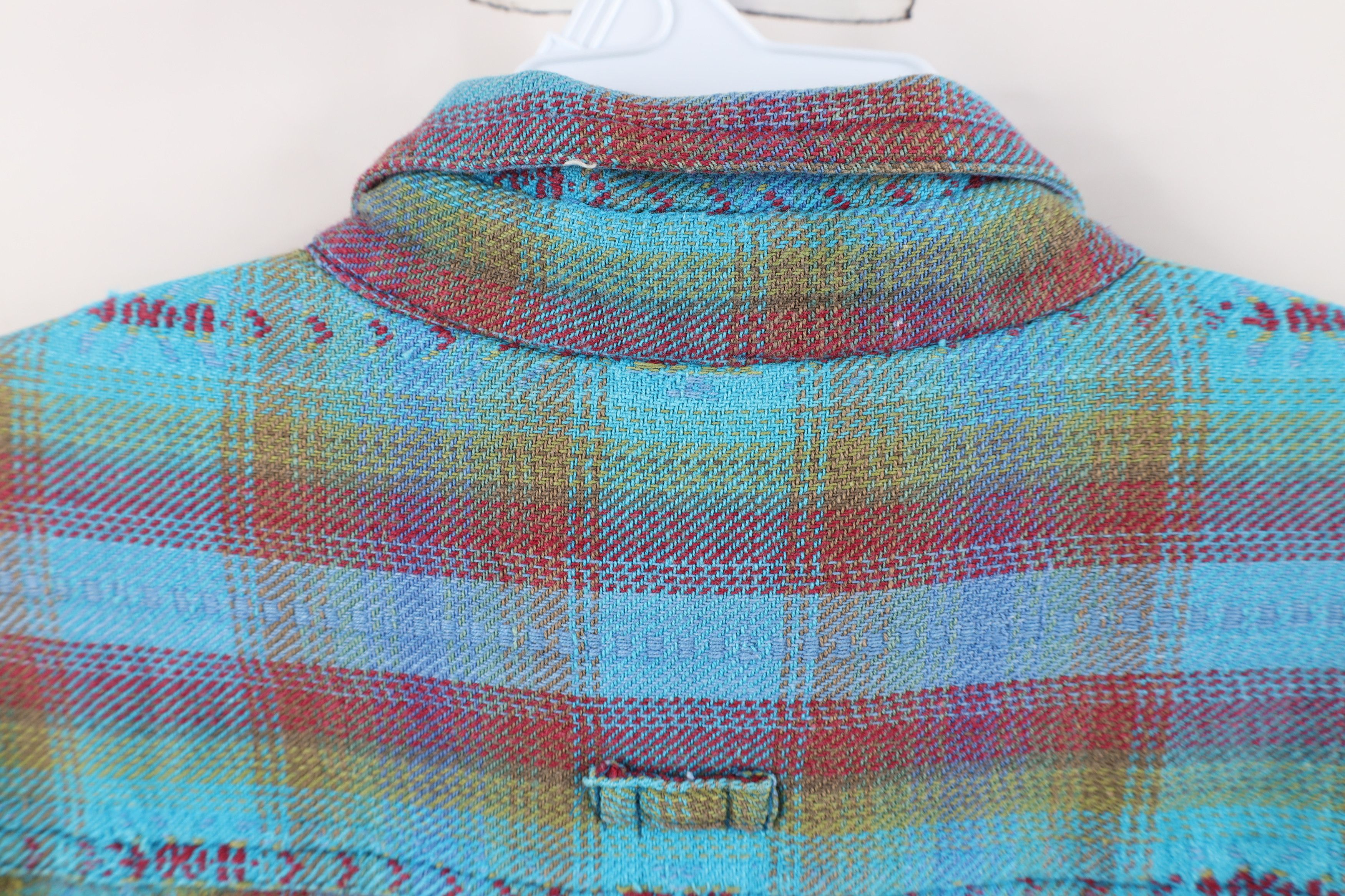 Vintage Vintage 90s Streetwear Southwestern Weave Button Shirt Size US L / EU 52-54 / 3 - 11 Thumbnail