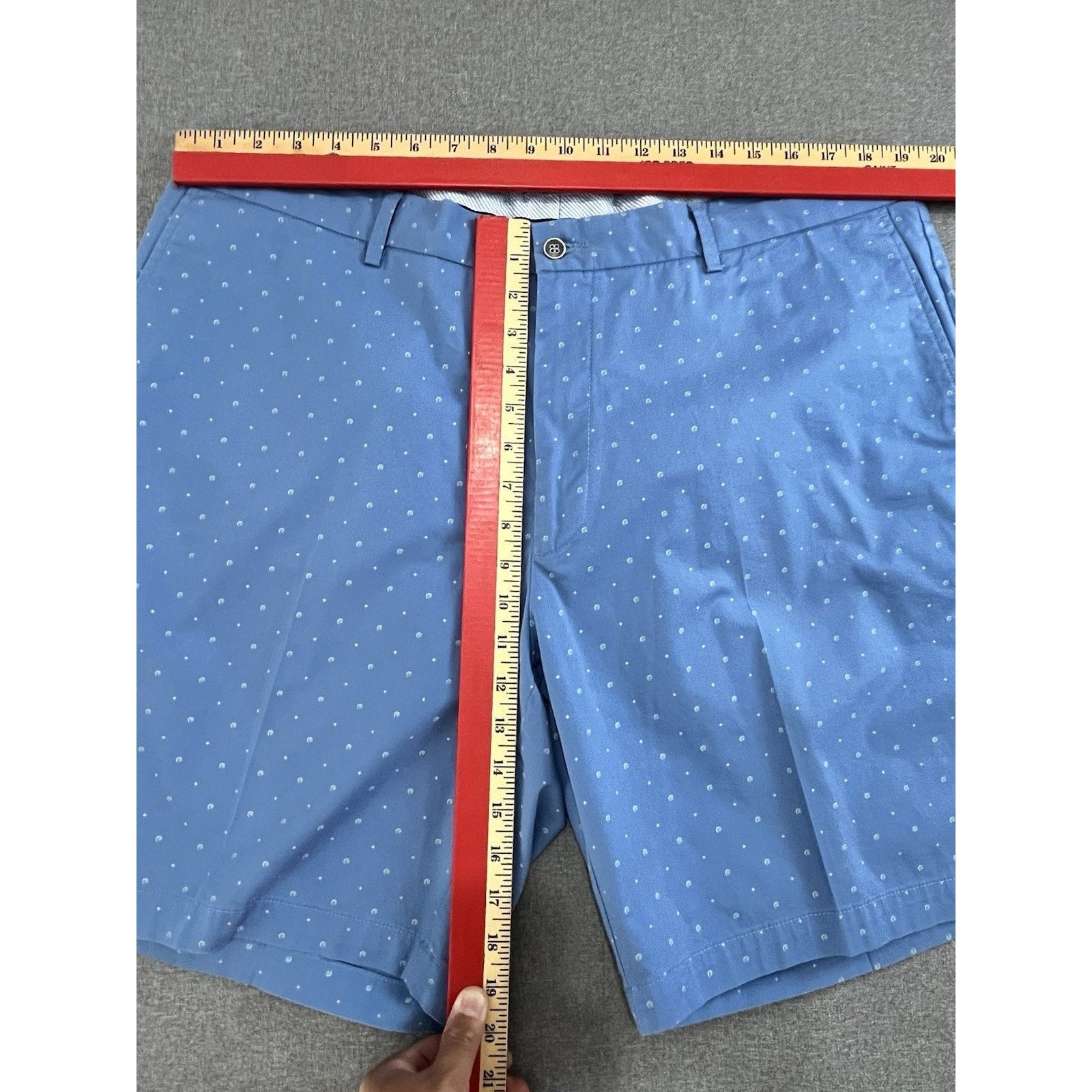 Peter Millar Peter Millar Mens Golf Shorts Size 40 Lake Blue Printed Size US 40 / EU 56 - 3 Thumbnail