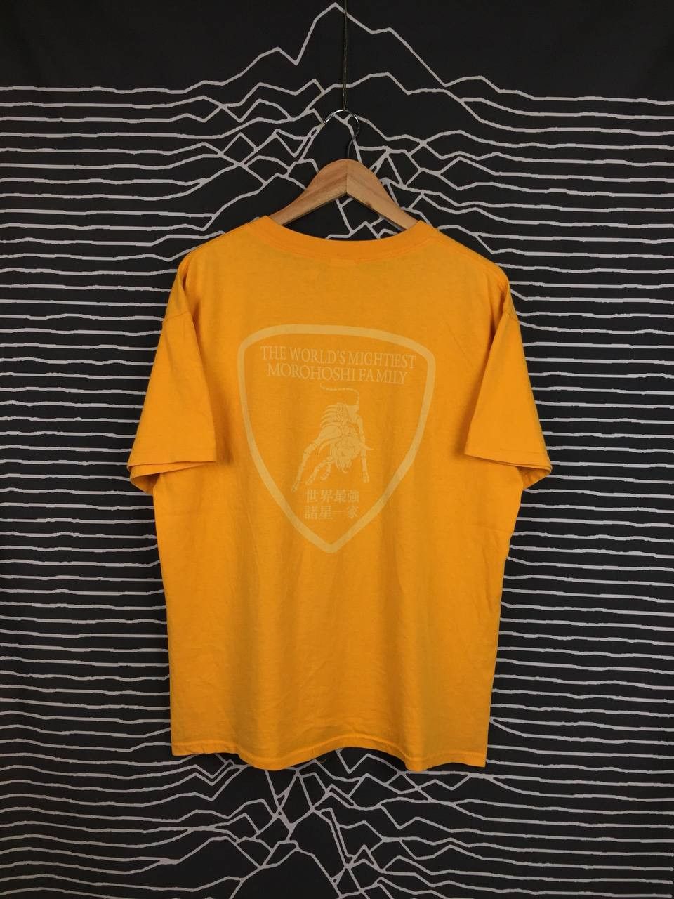Vintage Vtg 90s The World's Mightiest Morohoshi Family Tee Size US L / EU 52-54 / 3 - 1 Thumbnail