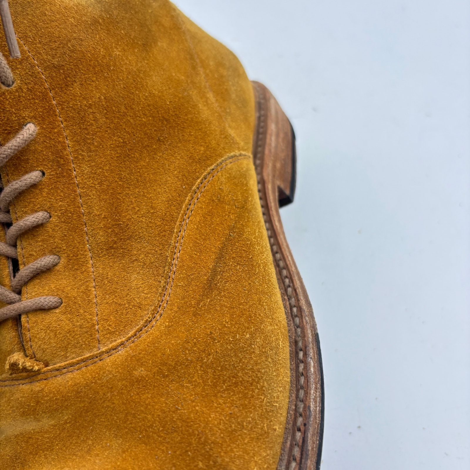Frye Frye Paul Lace Up Suede Chukka Cap Toe Boots Men's 12 D Size US 12 / EU 45 - 10 Thumbnail
