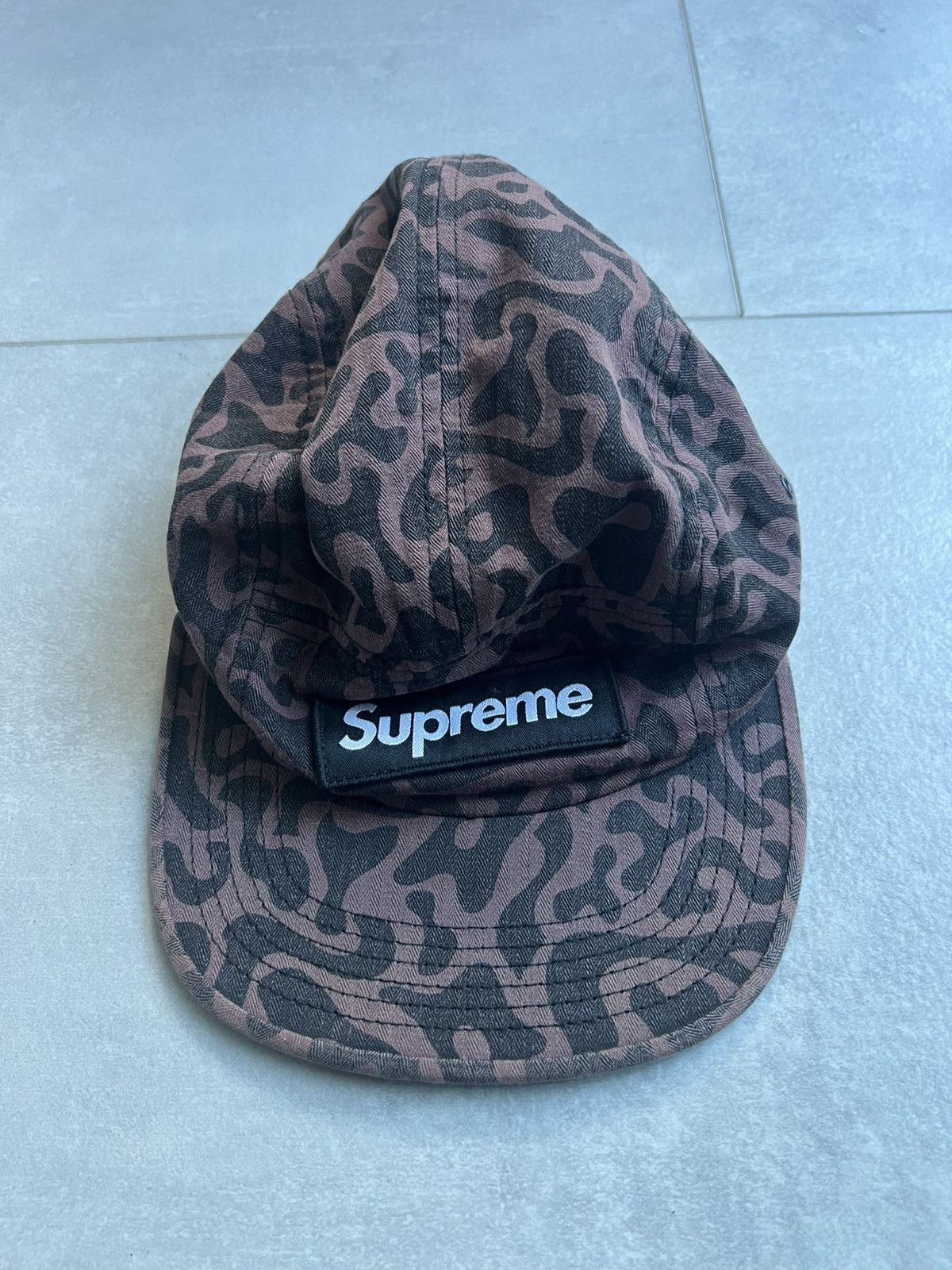 Supreme Supreme Long Box Logo (LBL) Camp Cap - Mid 2000s Size ONE SIZE - 1 Thumbnail