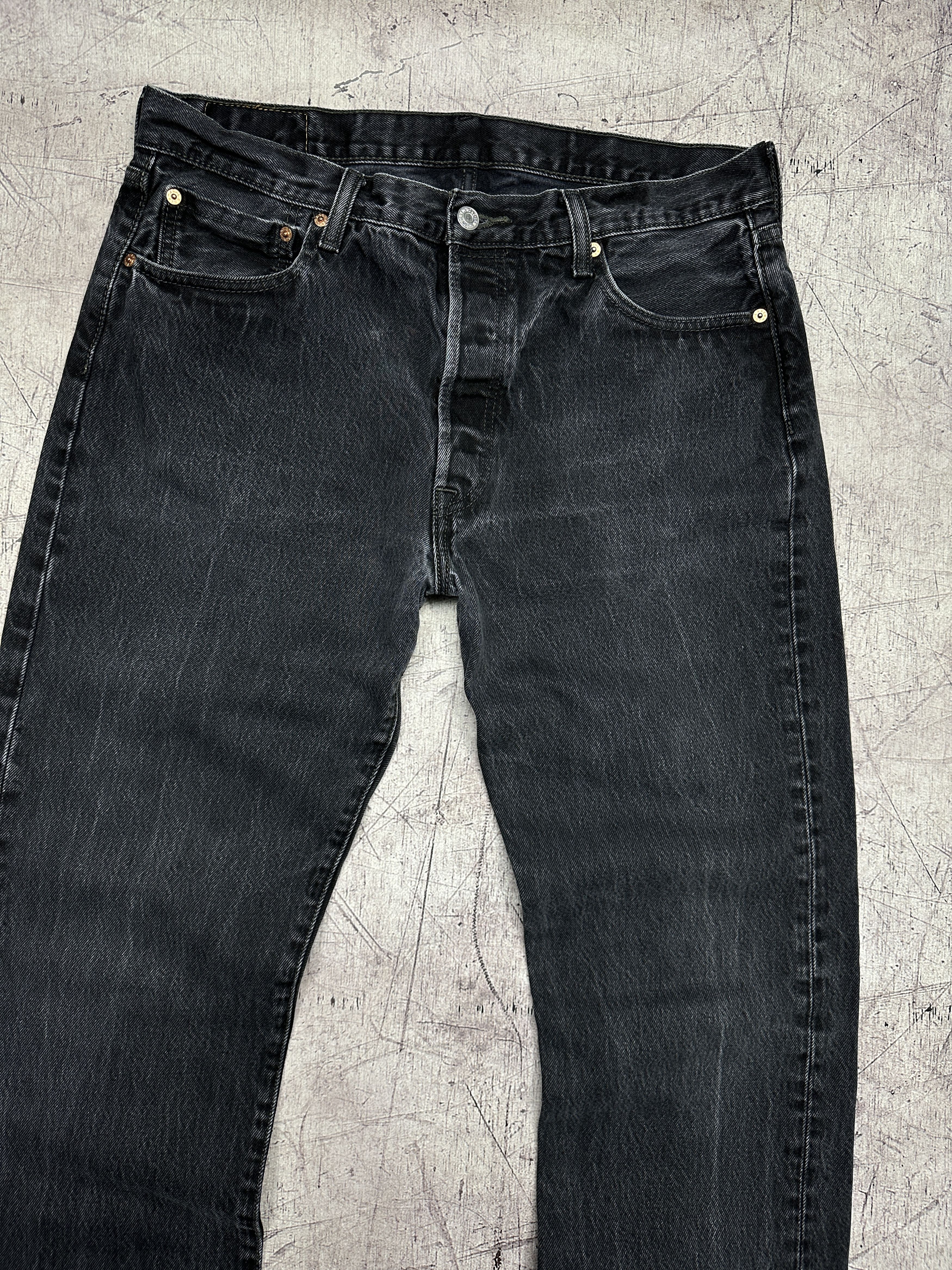 Levi's Levi's 501 Mens Denim Pants Jeans Size 36 x 34 Size US 36 / EU 52 - 6 Thumbnail