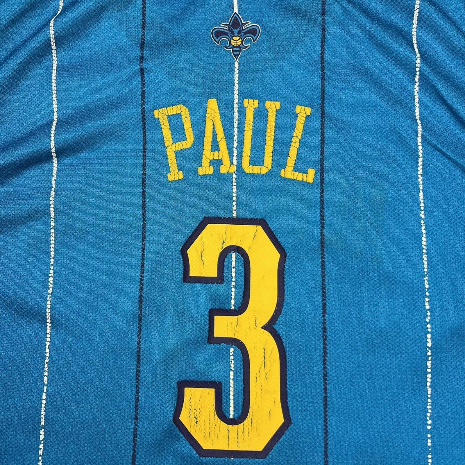 Adidas × NBA × Vintage Adidas Chris Paul New Orleans Hornets Jersey 2XL Basketball Size US XXL / EU 58 / 5 - 2 Thumbnail