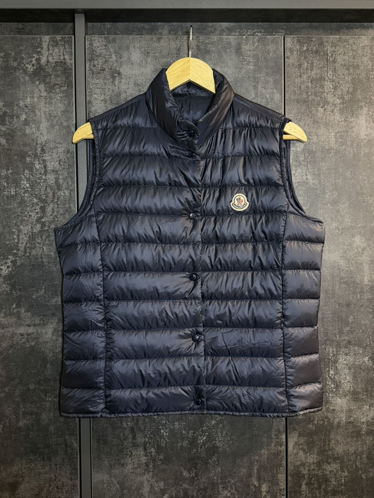 Moncler Moncler Vest Liane Gillet Rare Canada Goose Blue Acronym 424 Size US S / EU 44-46 / 1 - 2 Thumbnail