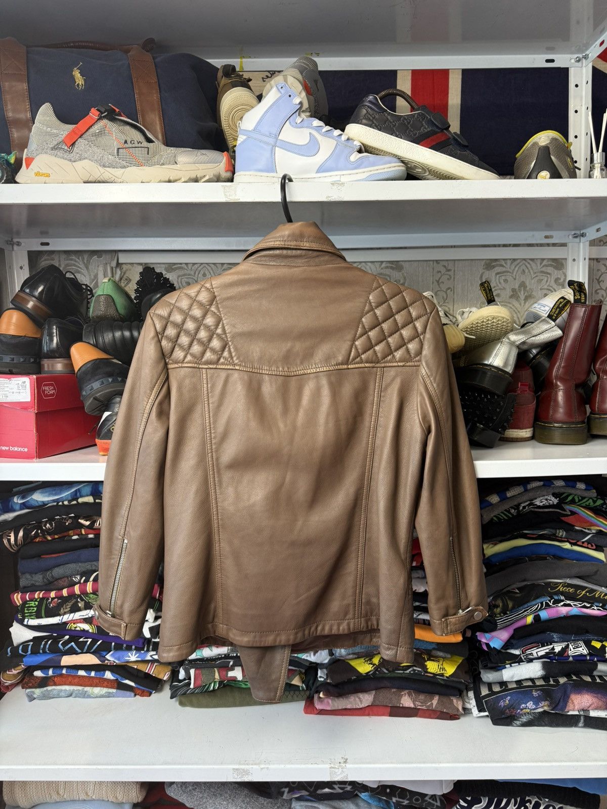 Allsaints Vintage Allsaints Limited Edition Leather Biker Jacket Japan Size M / US 6-8 / IT 42-44 - 24 Thumbnail