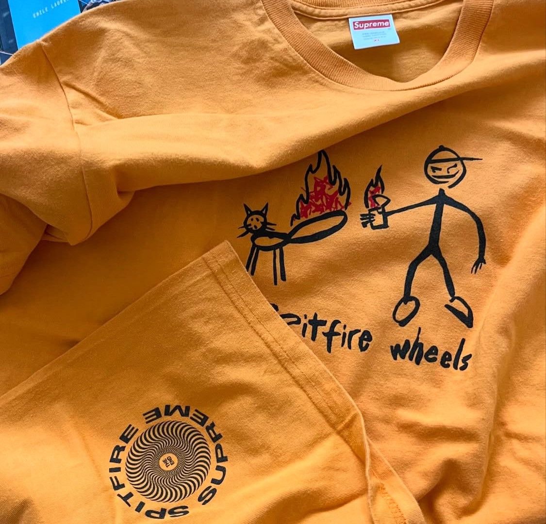 Spitfire × Supreme T SHIRT SUPREME & SPITFIRE Size US XL / EU 56 / 4 - 5 Thumbnail