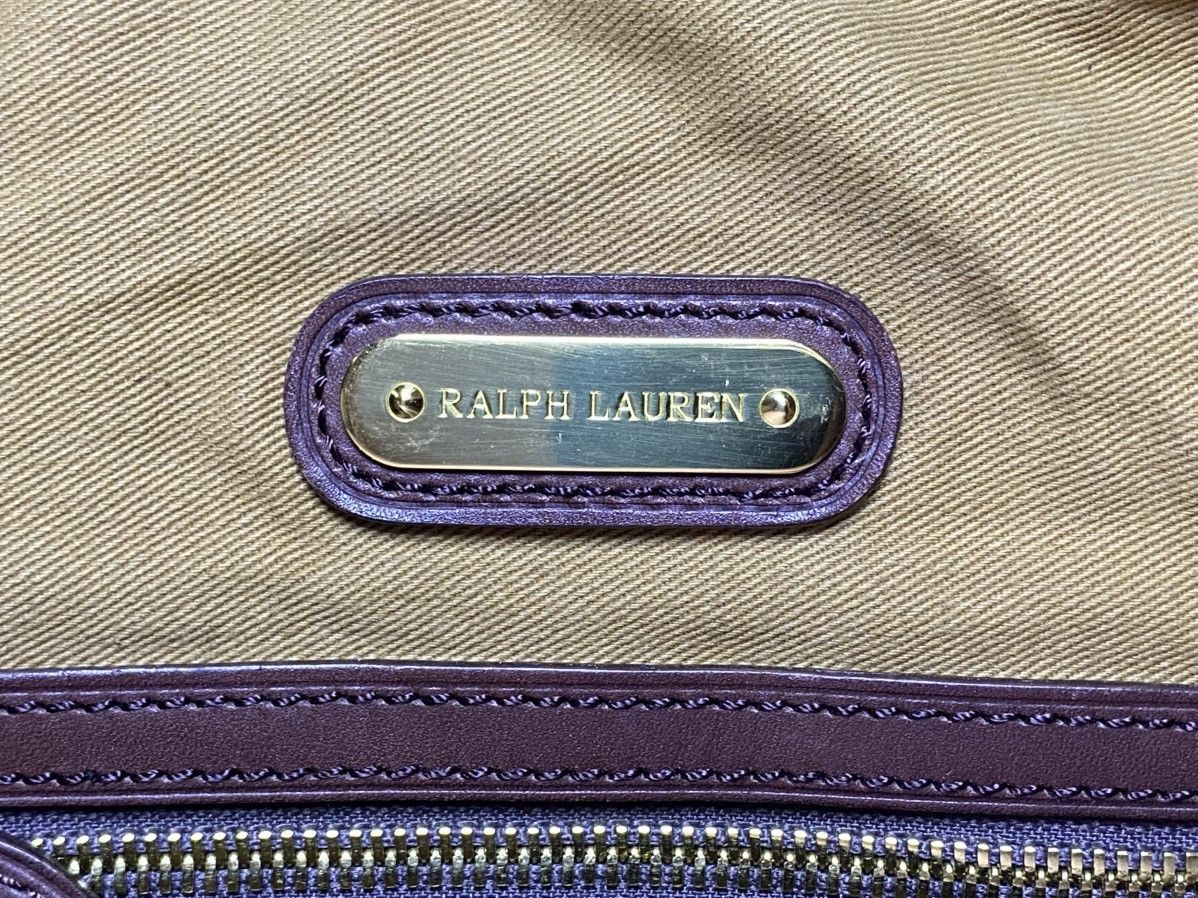 Polo Ralph Lauren POLO RALPH LAUREN Leather Fringe Shoulder Bag Size ONE SIZE - 5 Thumbnail