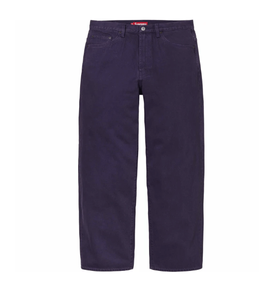 Supreme Supreme Baggy Jean FW24 Purple 32 Size US 32 / EU 48 - 1 Thumbnail