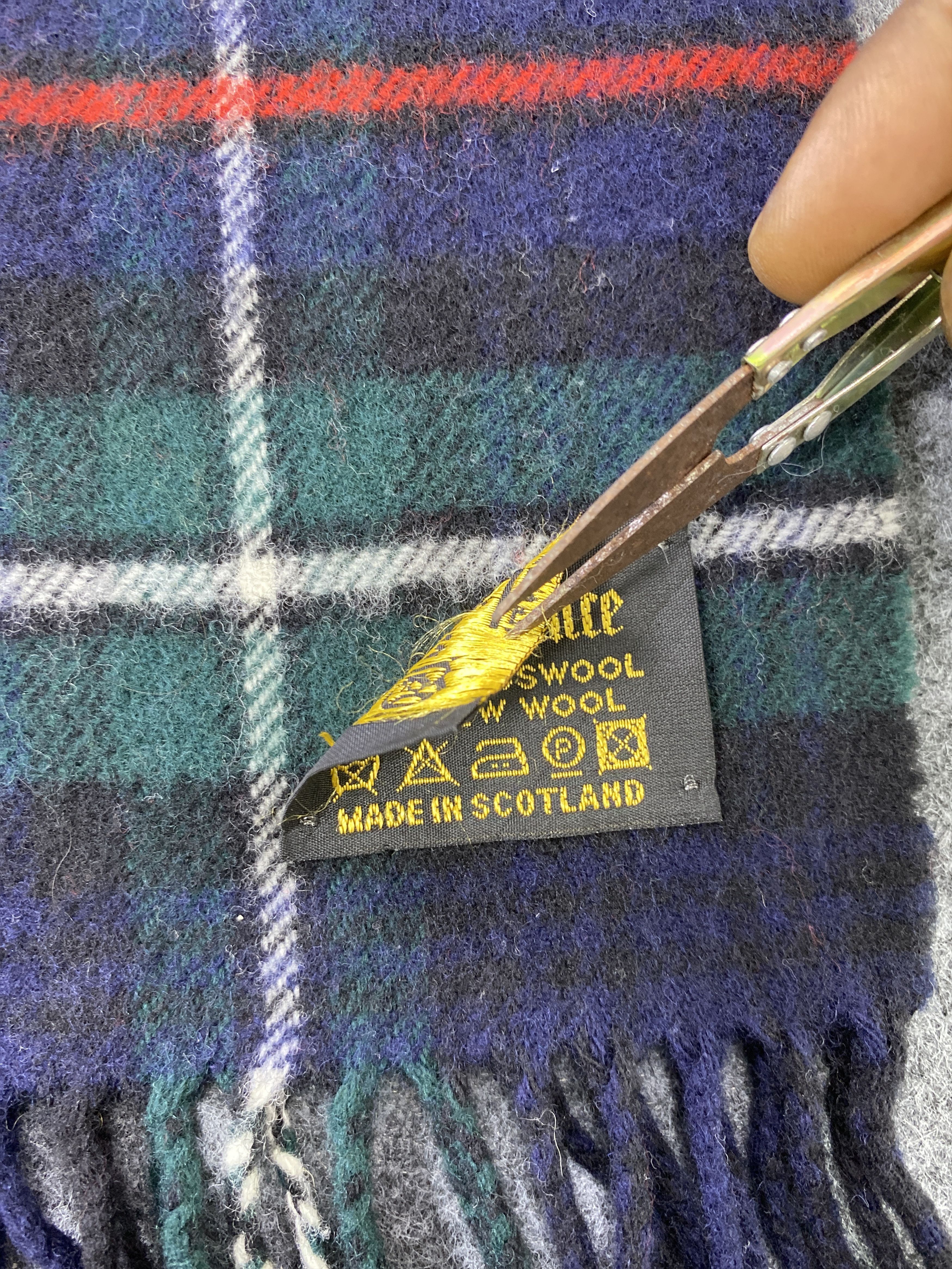 Designer Glen Prince Lambswool Scarf / Muffler / Neckwear -T578 Size ONE SIZE - 6 Thumbnail
