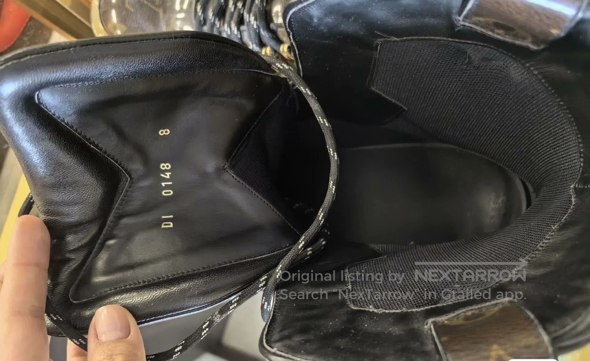 Louis Vuitton High-Top Martin Boots Jelly.
