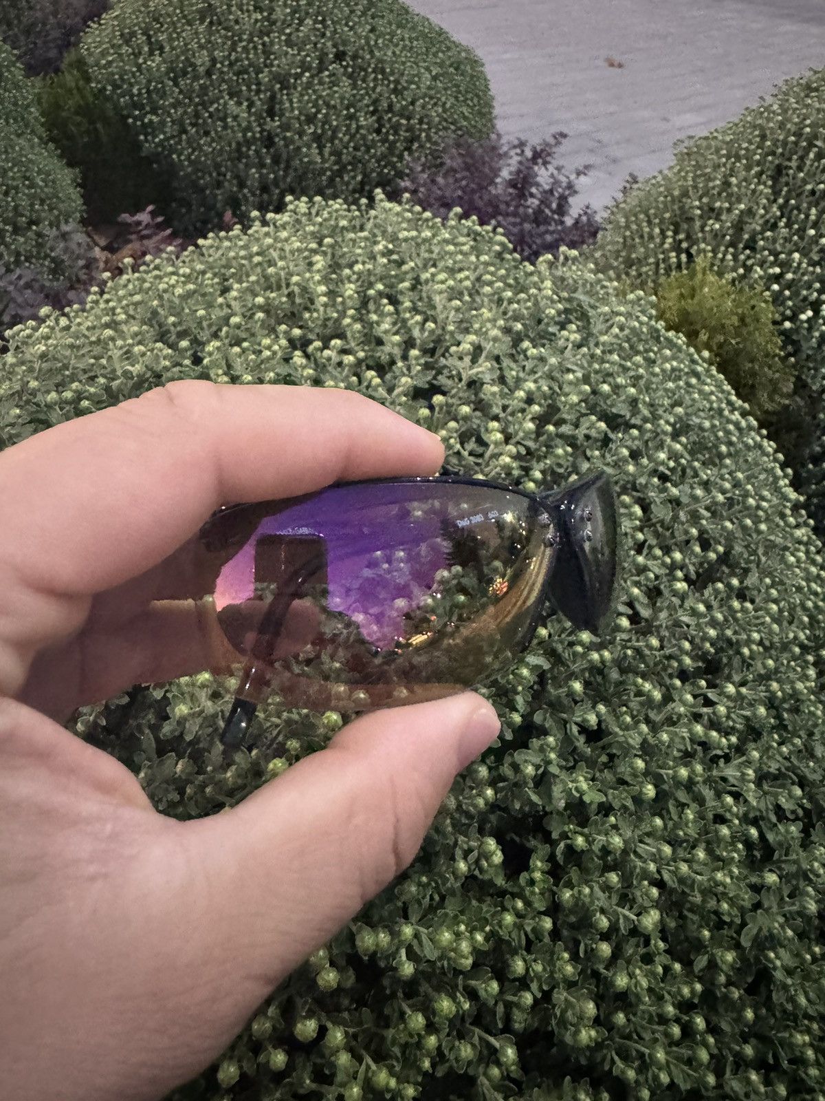 Designer × Dolce & Gabbana × Vintage Vintage Y2K Dolce & Gabbana Sport Oakley Style Sunglasses Size ONE SIZE - 3 Thumbnail