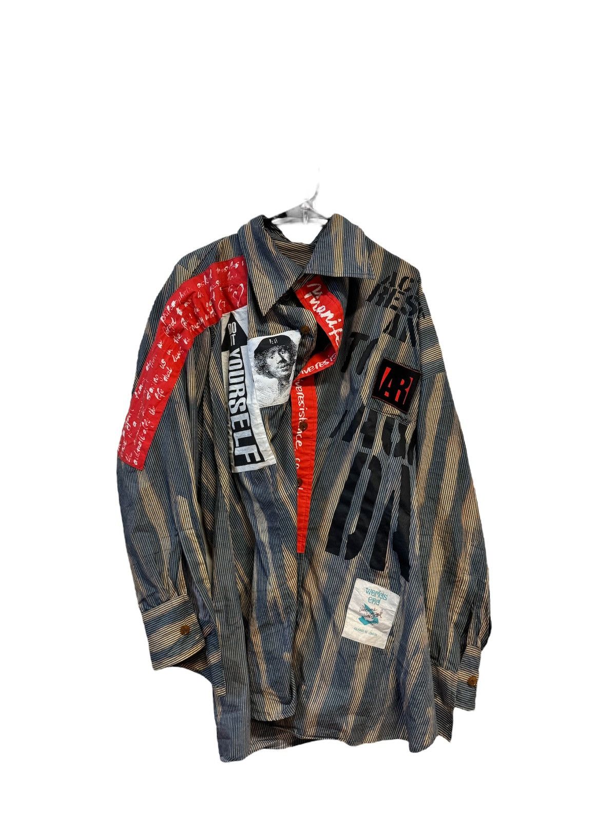 Vivienne Westwood Runway Vivienne Westwood S/S 2010 anarchy shirt Size US L / EU 52-54 / 3 - 1 Thumbnail