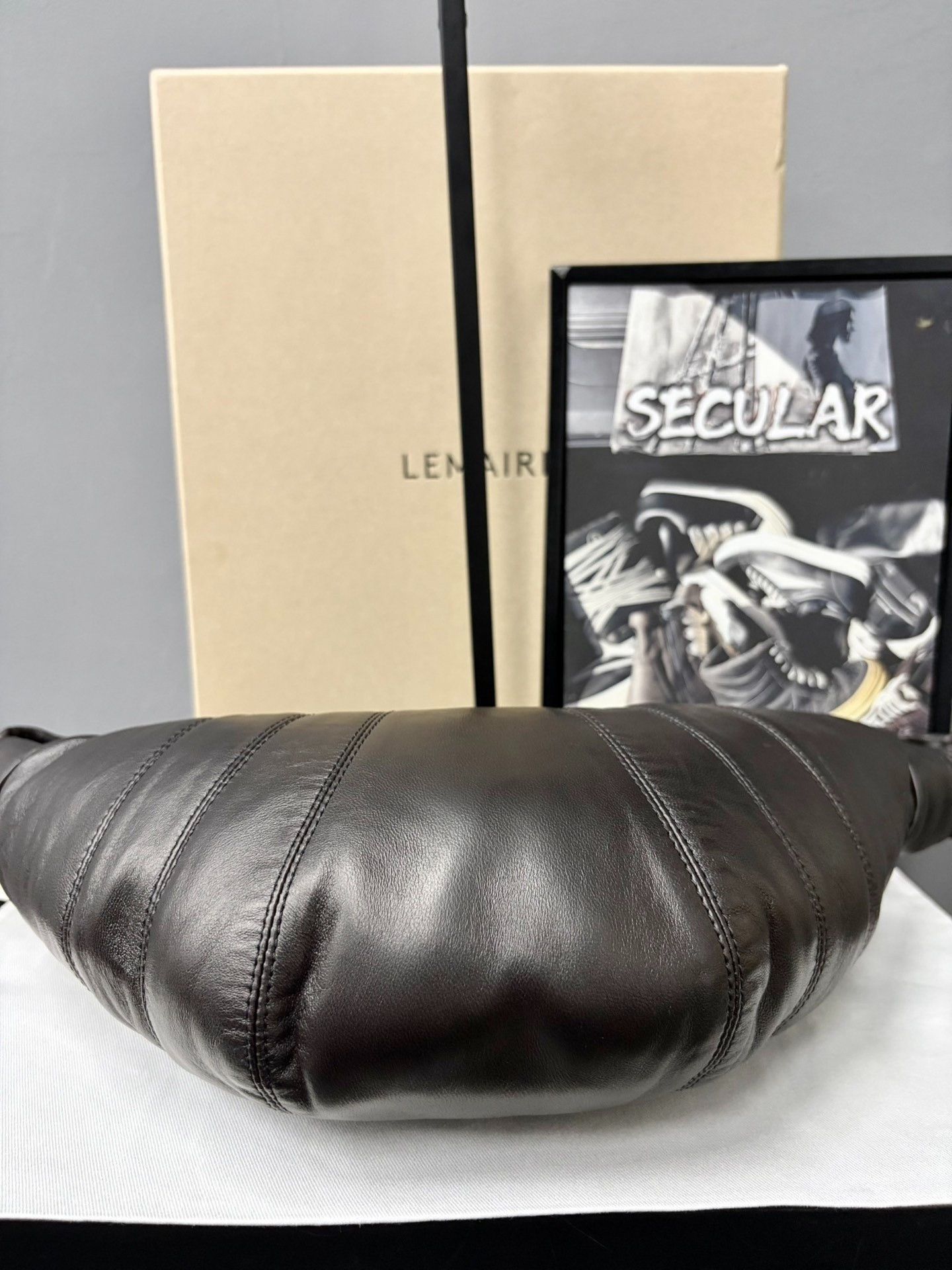 Lemaire Lemaire 23 Sheepskin Small Croissant/ Size ONE SIZE - 9 Thumbnail