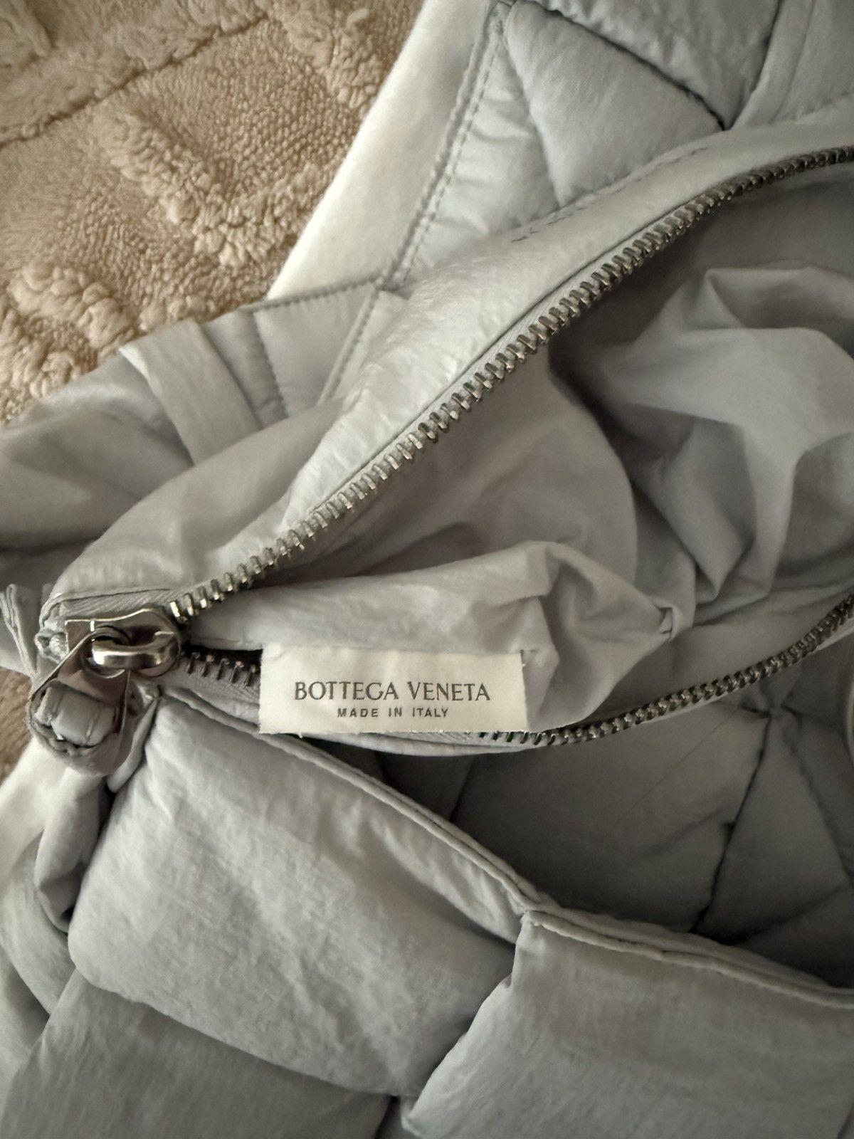 Bottega Veneta Padded Tech Cassette Gray Grey Size ONE SIZE - 5 Thumbnail