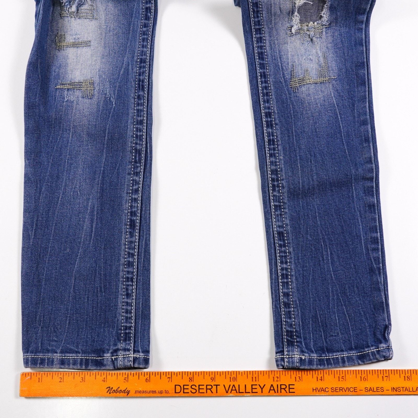 Other Rue 21 Premiere Cotton Denim Slim Skinny Jeans Straight 5/6R Size 29" - 4 Thumbnail