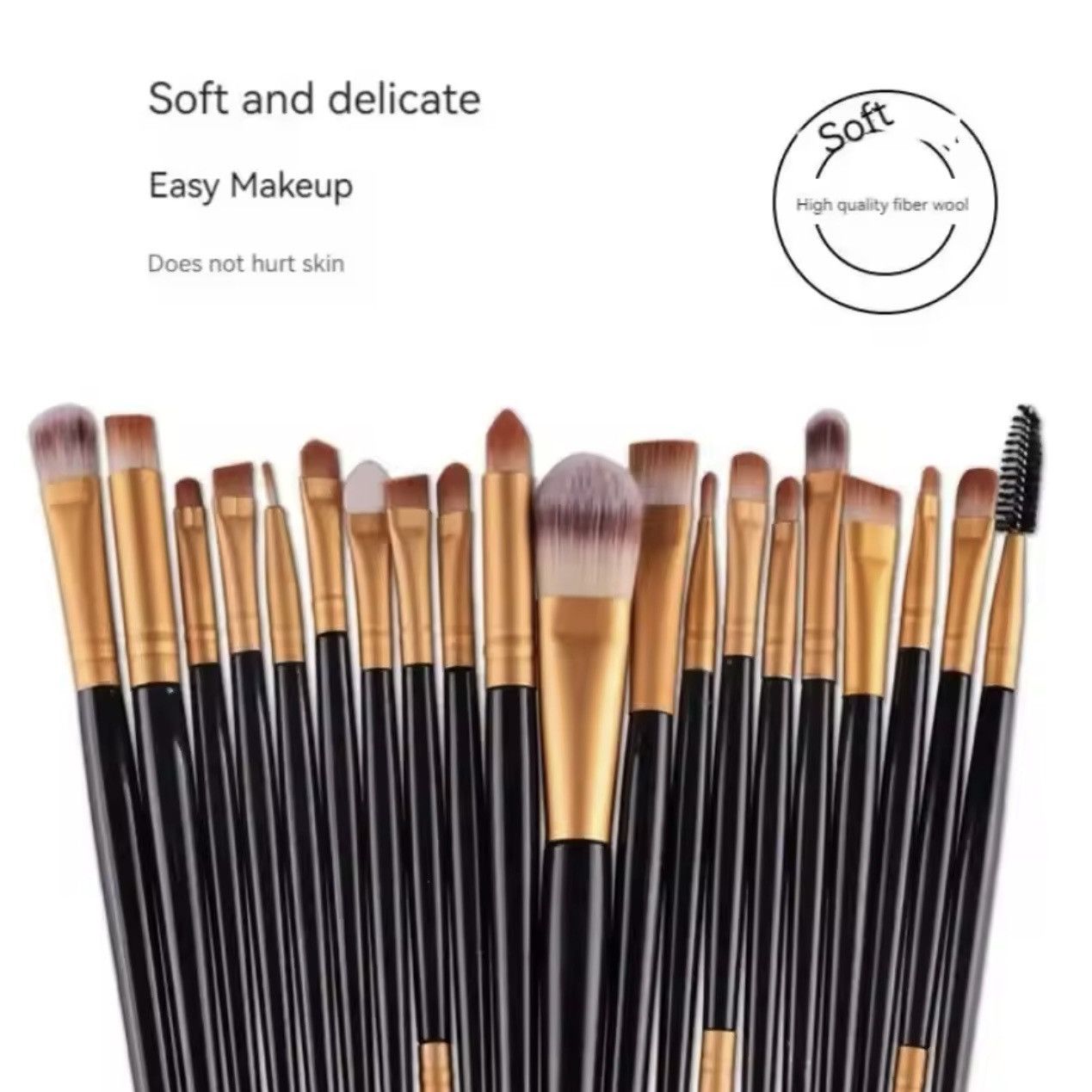 Designer BeeChip Makeup Brushes Set 13Pc Foundation Concealer Size ONE SIZE - 10 Thumbnail