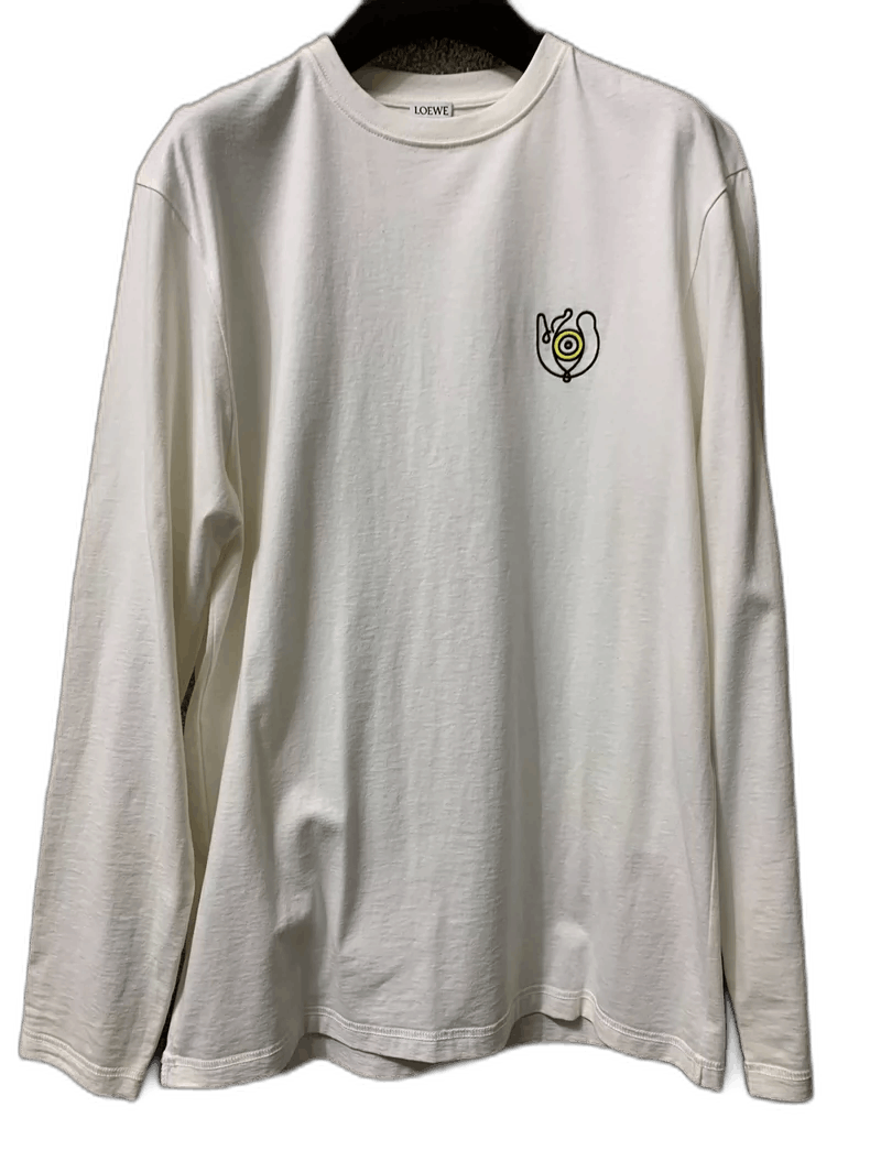 Loewe Men's Long Sleeve Round Neck T-shirt