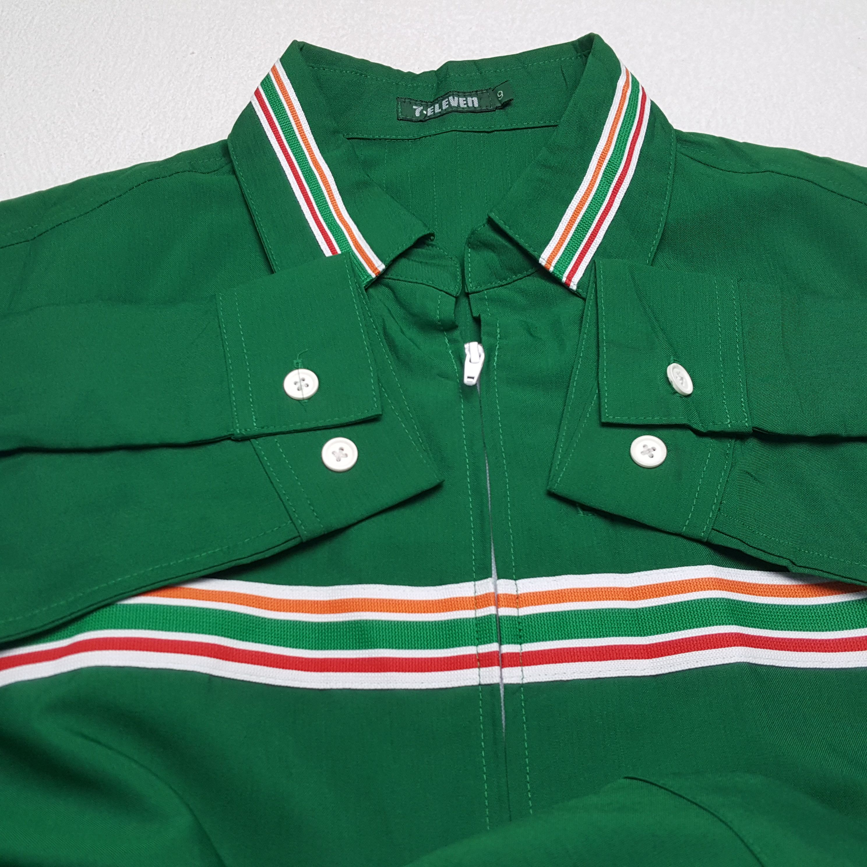 Vintage 7 ELEVEn Japanese Working Uniform Shirt Jacket