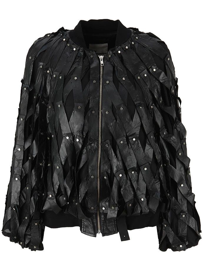 Comme des Garcons CDG Noir Kei Ninomiya Leather Zip Jacket Size US S / EU 44-46 / 1 - 1 Thumbnail