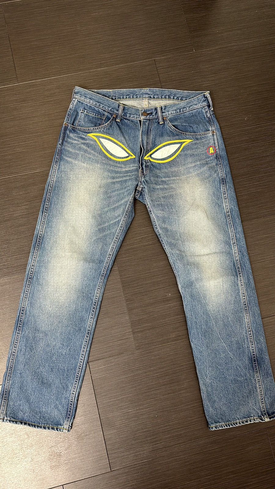 Bape Shadow Bape Loose Fit Denim Size US 34 / EU 50 - 3 Thumbnail