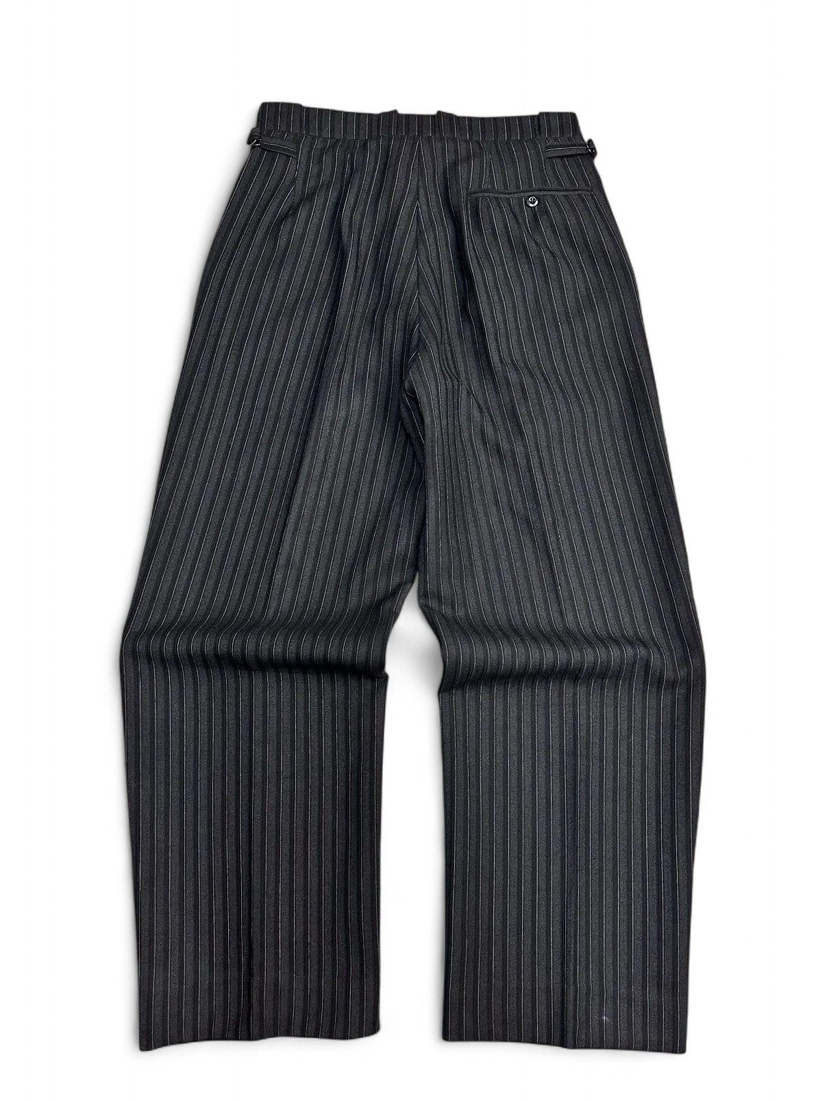 Junya Watanabe Minimalist Black Pleated Wide Pants 34 Avantgarde Size US 34 / EU 50 - 10 Thumbnail