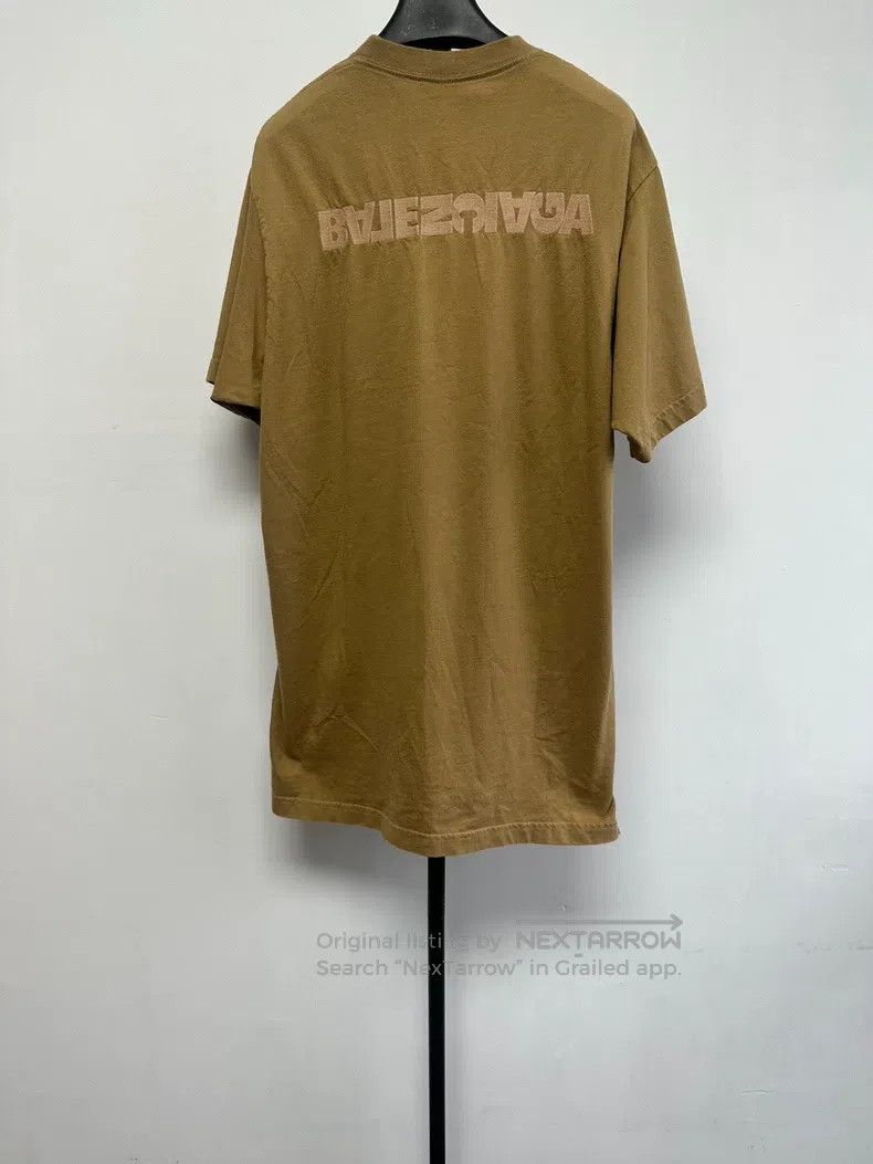 Balenciaga Balenciaga Letter Embroidered Crew Neck Short Sleeve T-Shi Size US S / EU 44-46 / 1 - 2 Thumbnail